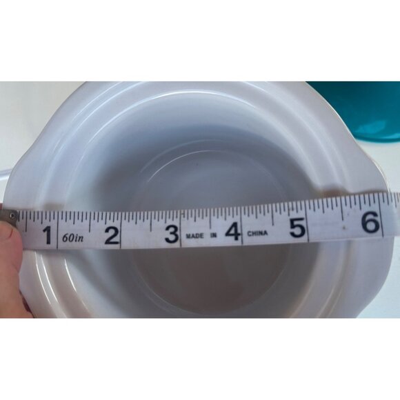 FineLife Auto Products Stainless Steel Mini Crockpot Stoneware 0.65 Quart (NIB) - Picture 5 of 16